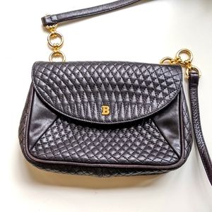 Bally leather crossbody bag, vintage